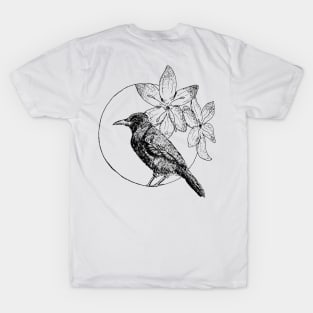 Crow in the circle T-Shirt